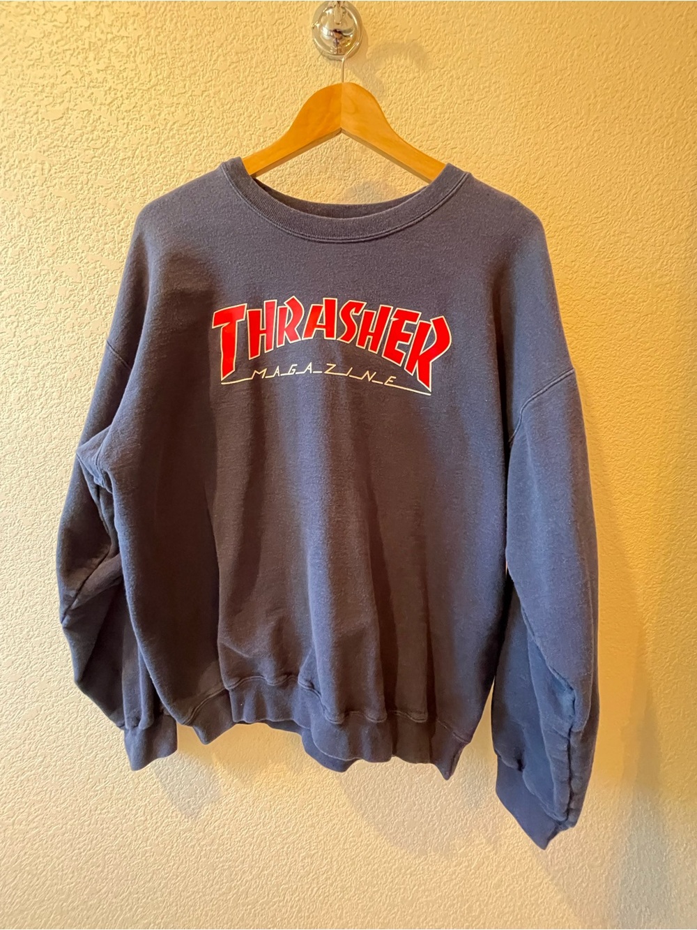 Thrasher Magazine Men’s Crewneck Sweatshirt